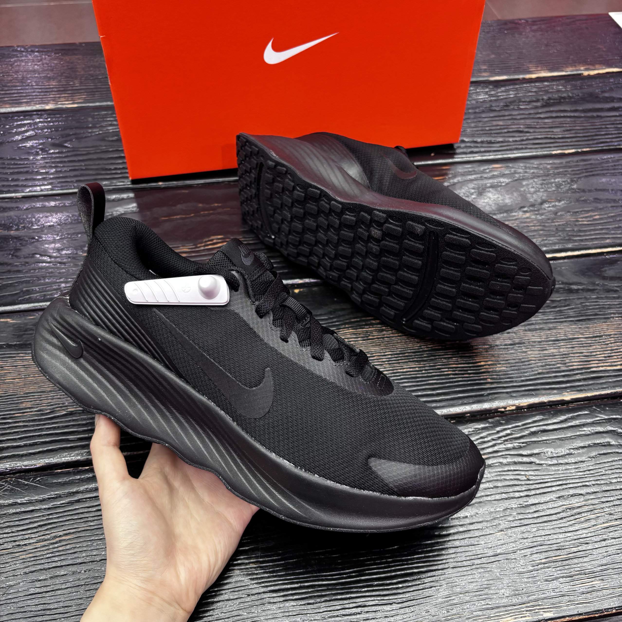 Nike耐克 PROMINA 男子黑武士网面透气缓震运动跑步鞋FV5285-001