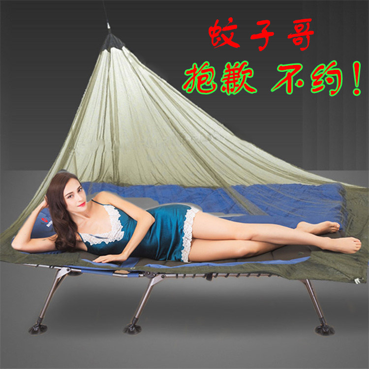 午休床折叠床蚊帐医院躺椅办公室图片