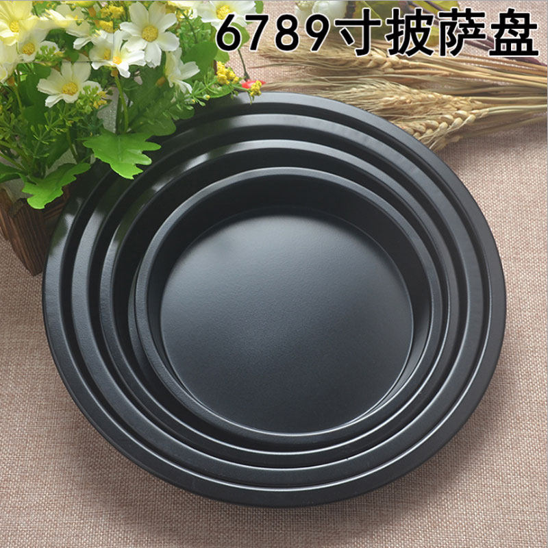 圆形家用电烤箱披萨盘烘焙模具图片