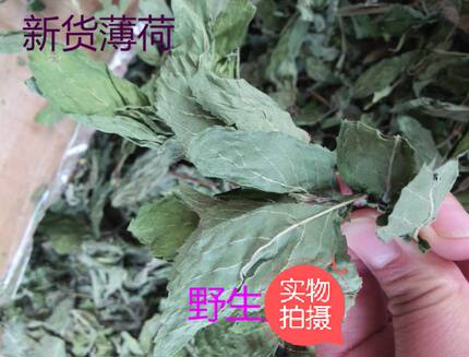 薄荷叶胡椒薄荷茶叶提神整颗新鲜食用烘培干花草茶叶清新口气500g