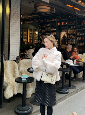 12.17上新 本希benxe/波点系列 气质oni 复古波点高腰半身裙