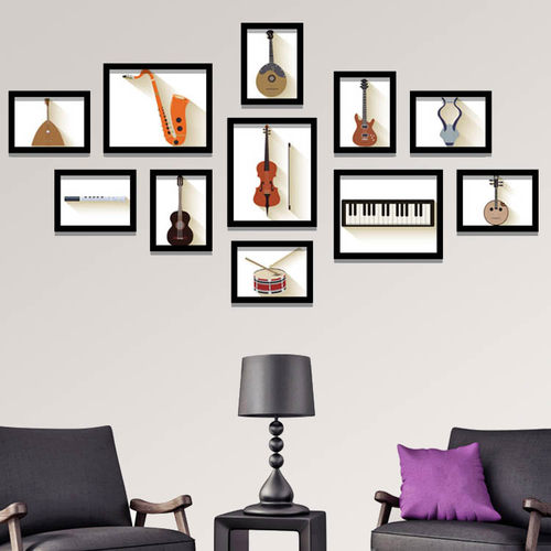 创意照片墙墙画壁画装饰画音乐