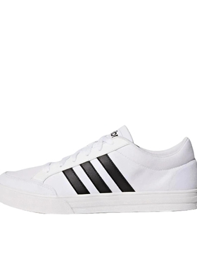 adidas Vs Set 防滑耐磨 轻便透气 帆布 复古百搭 板鞋 金华2仓