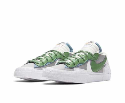 Sacai x Nike Blazer 解构 低帮板鞋 DD1877-001 重庆Tr仓