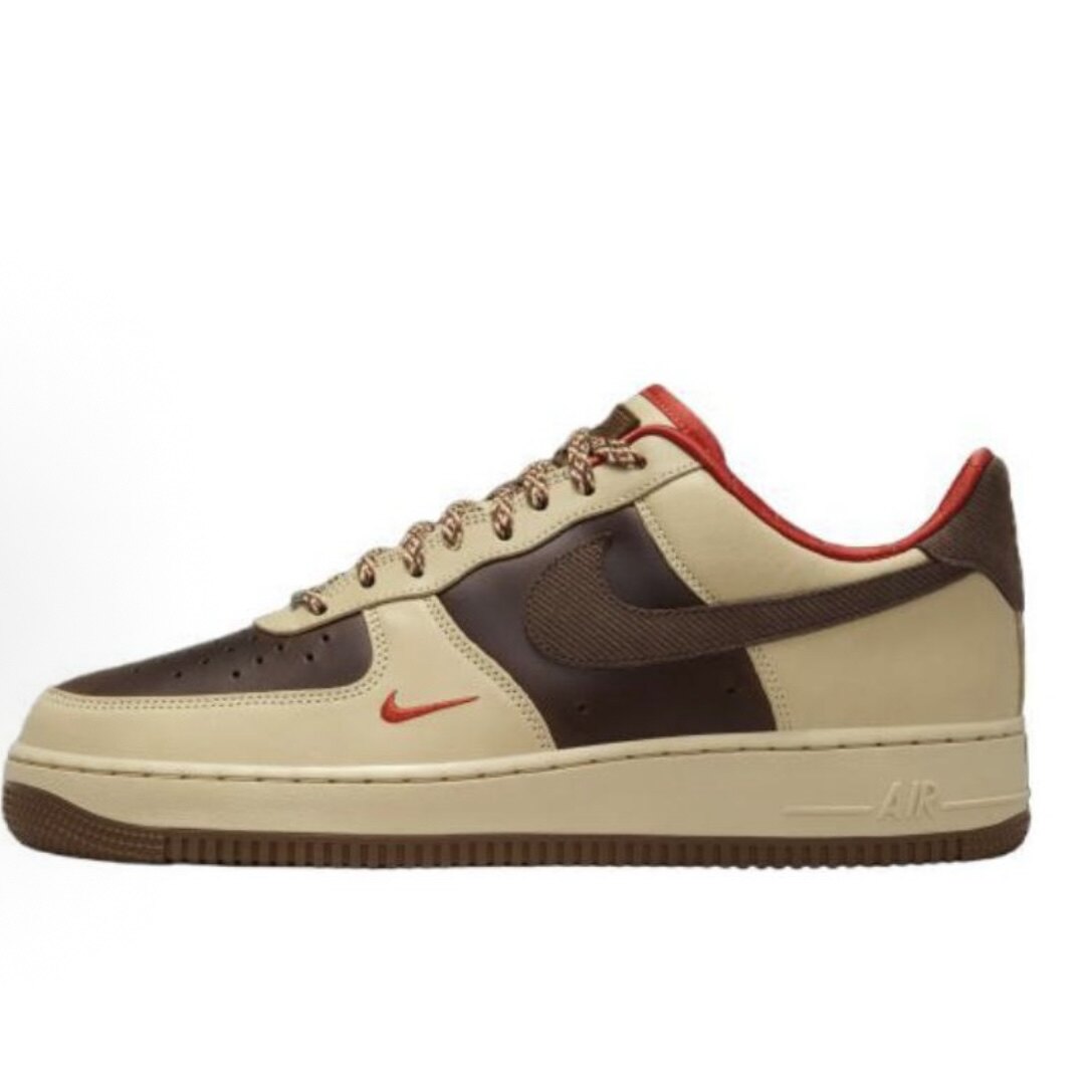 耐克Nike Air Force 1 AF1空军一号低帮板鞋男款棕色金华仓