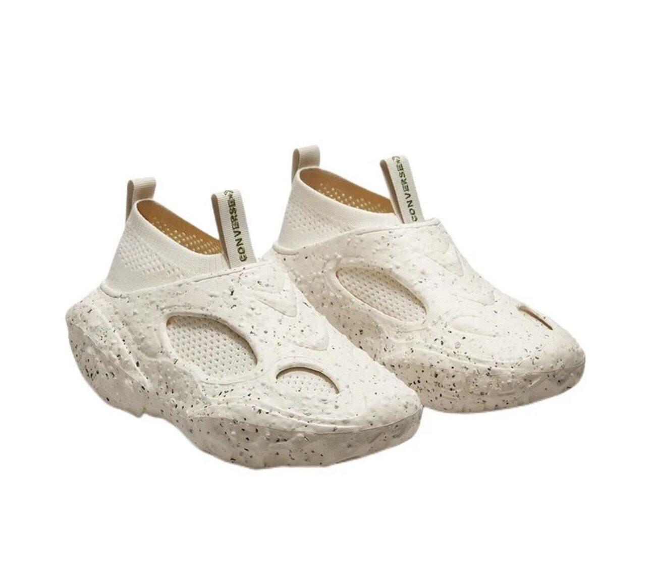 Converse x TERRASCAPE联名一脚蹬凉鞋白色 A01239C 重庆Tr仓