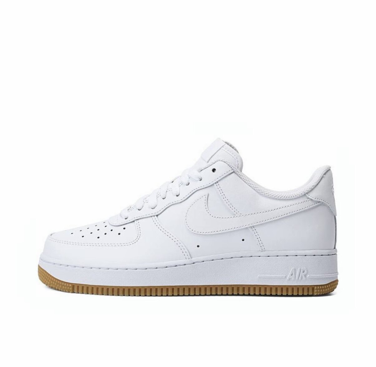 Nike Air Force 1 空军一号 板鞋 轻便舒适白色/生胶底嘉兴仓