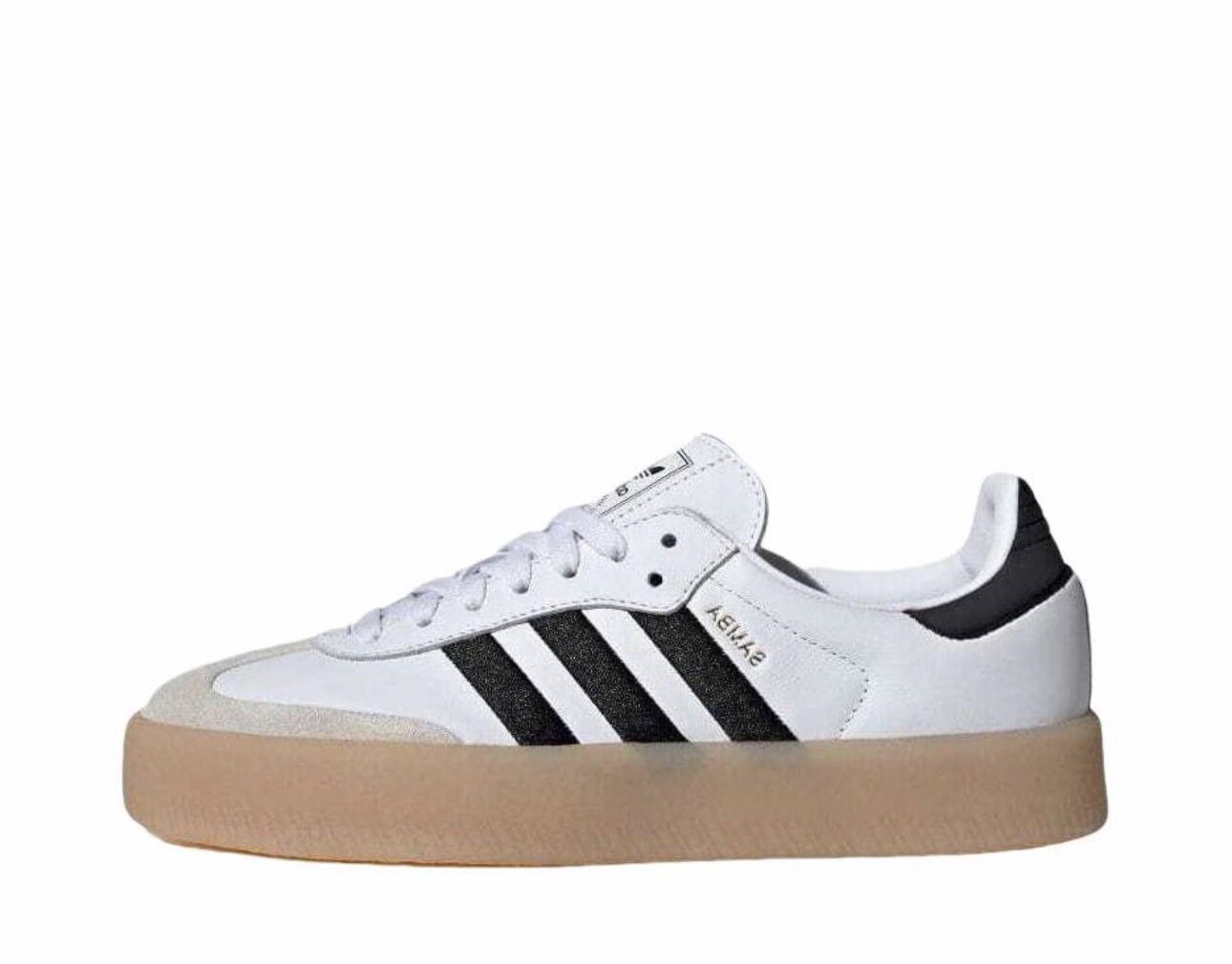 adidas originals SAMBAE W 板鞋 女款 白色 IG5744 重庆Tr仓图片