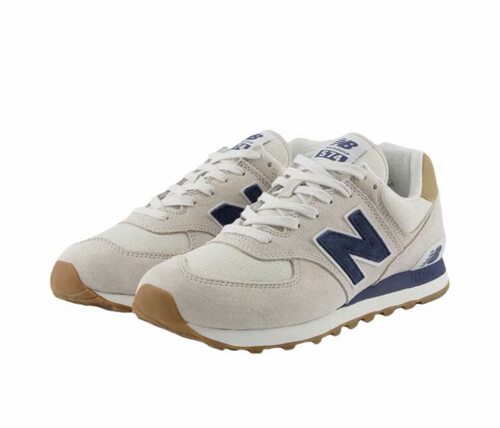 New Balance 574复古织物防滑包裹性轻便保暖 ML574LGI 重庆Tr仓