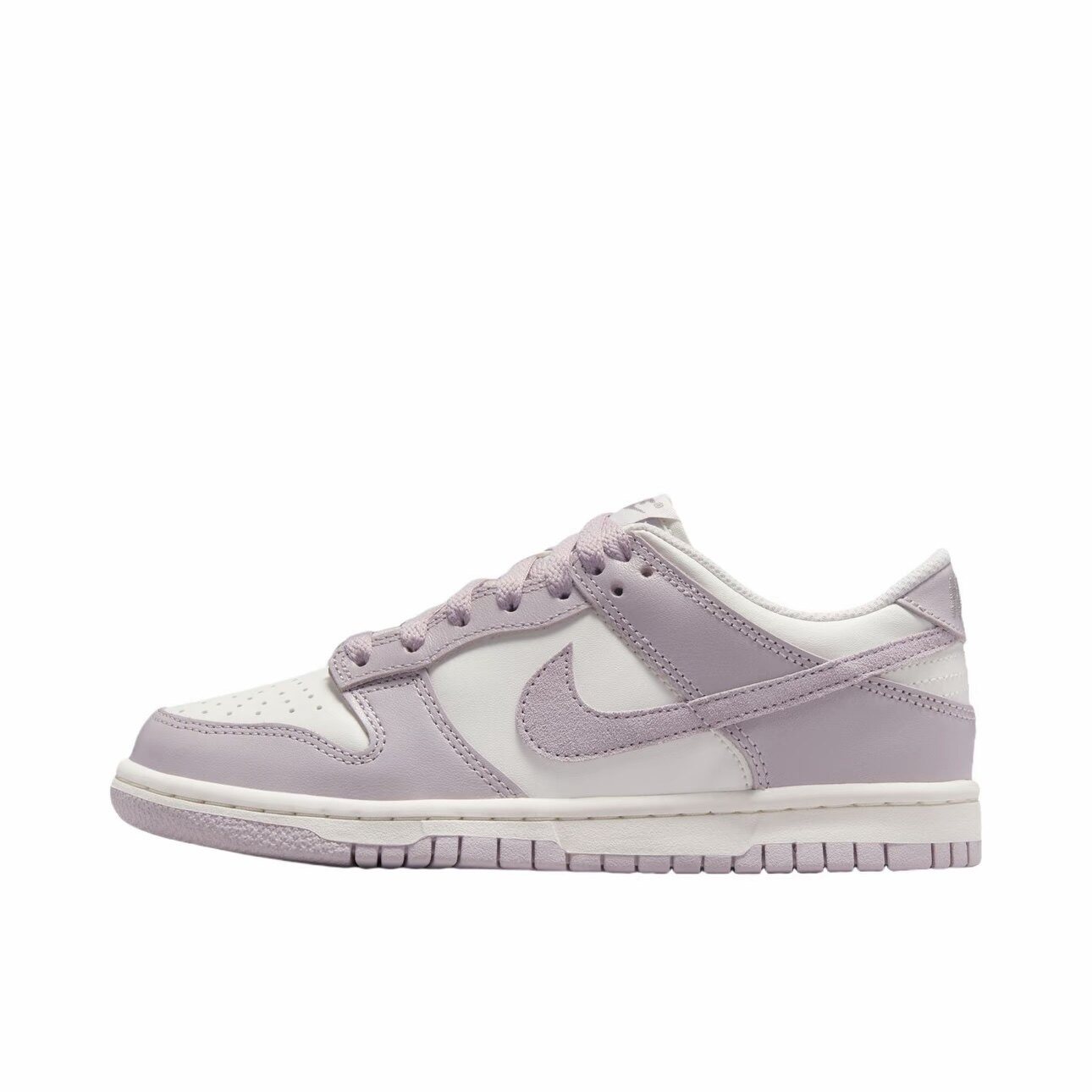 NikeDunk 皮革 LOW 舒适百搭GS 低帮板鞋 断码成都qy仓FB9109-122 - 实物图