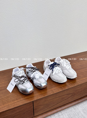 DKVID 闭眼入/升级款 擦色做旧复古磨砂皮休闲运动联名阿甘德训鞋