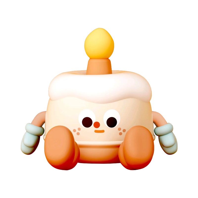 蛋糕小夜灯生日礼物送闺蜜儿童女生摆件小众创意可爱的儿童新年礼