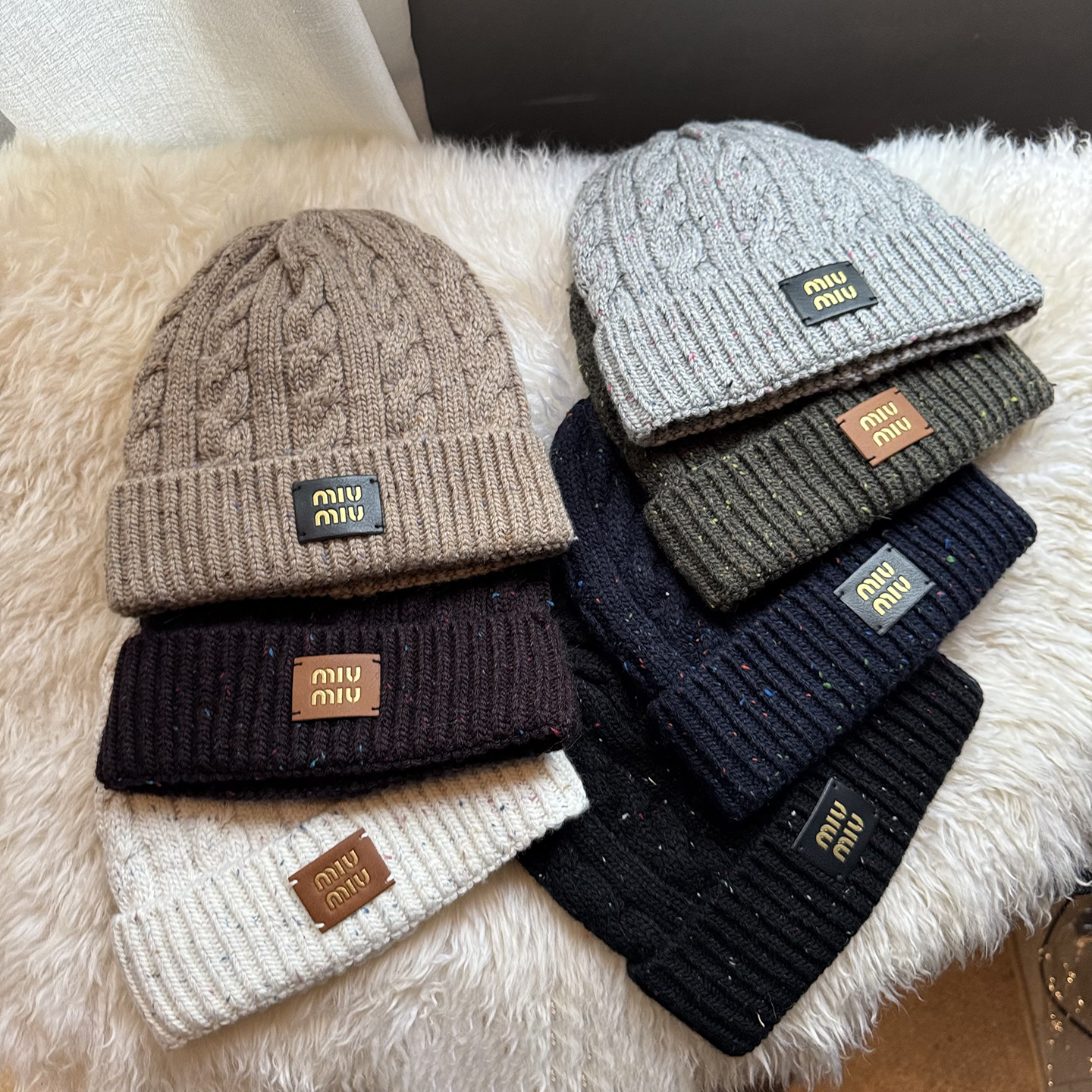 儿童毛线冷帽子秋冬季针织2025新款中大男孩宝痞帅气潮酷洋气冬天