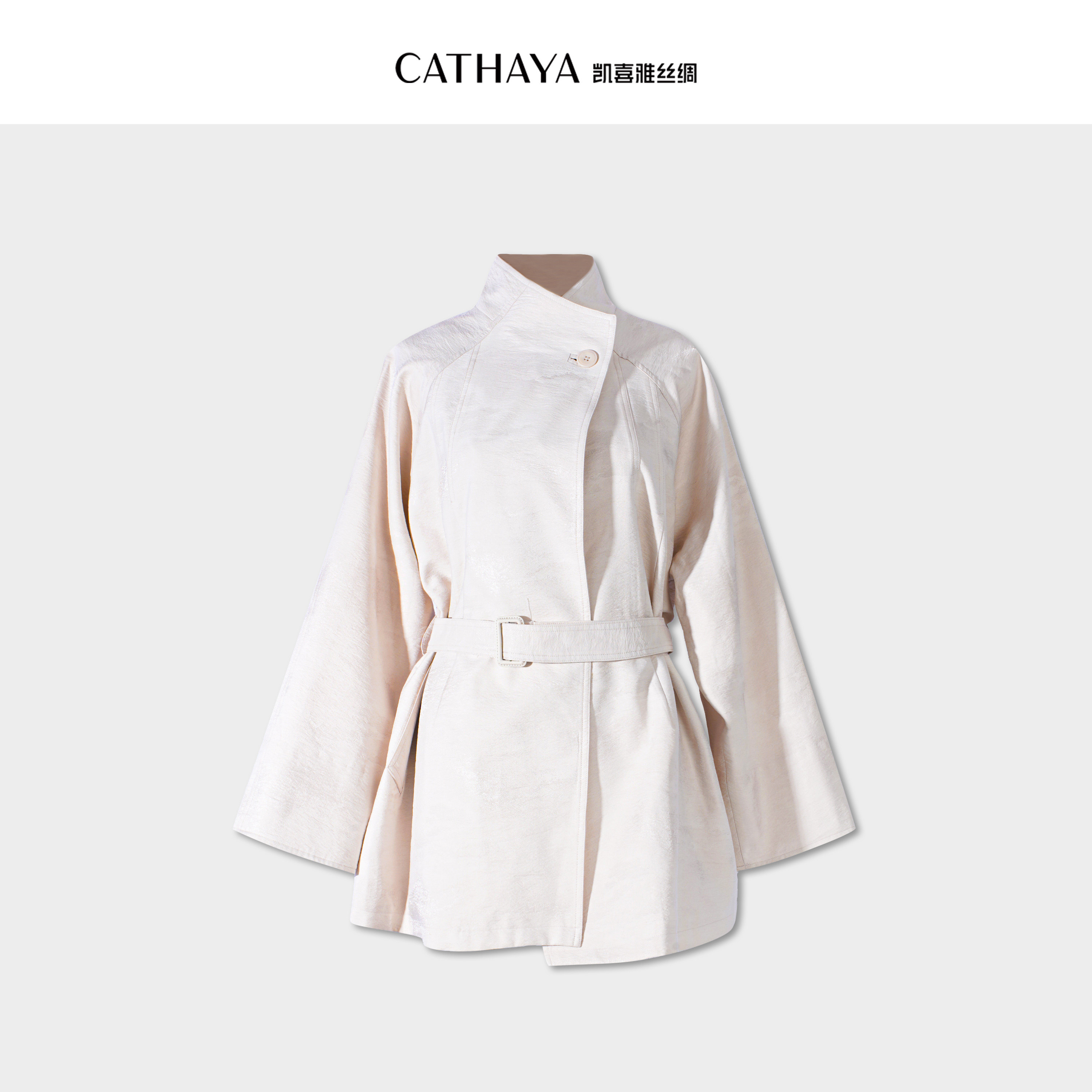CATHAYA/凯喜雅中长款风衣REK2FDJN274