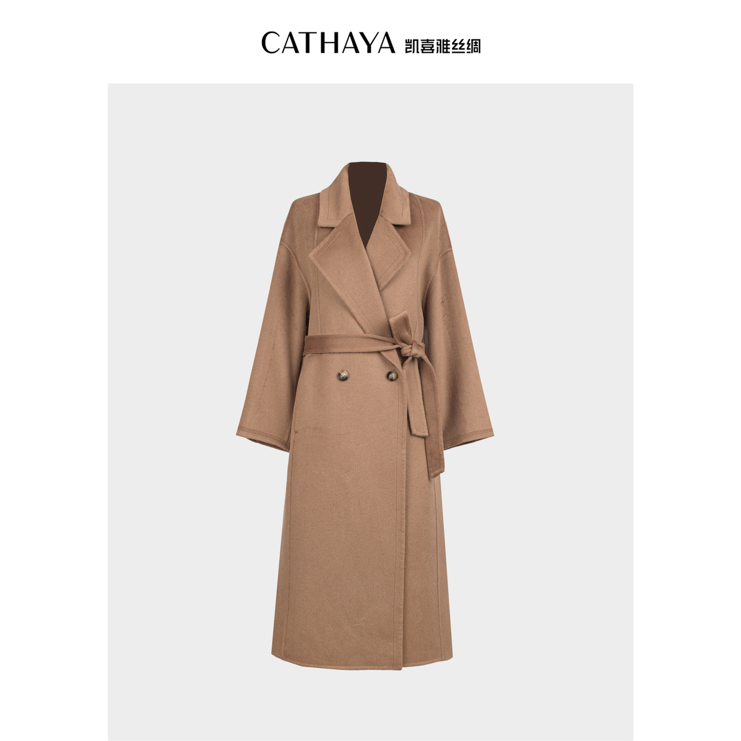 CATHAYA/凯喜雅长款大衣WAK2FDJM764