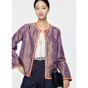 CATHAYA/凯喜雅蜀锦双面穿如意外套FLK2FWJM526