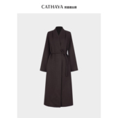 CATHAYA 凯喜雅开襟长款 大衣WAK2FDJM768