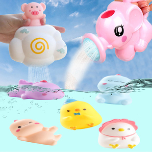 宝宝洗澡玩具婴儿小象戏水花洒喷头象鼻子喷水儿童玩水神器女男孩