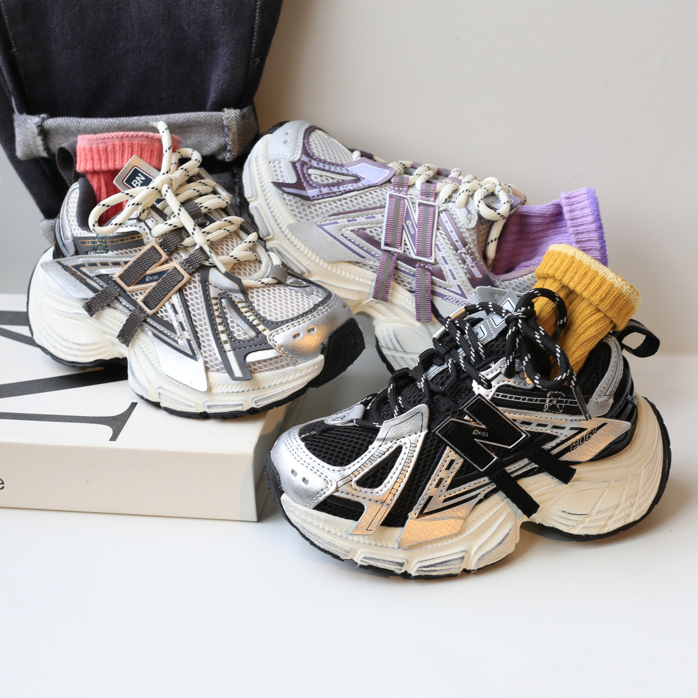 2026春款亲子时尚童鞋儿童运动鞋男童鞋子轻便跑步鞋女童老爹鞋潮,童鞋/婴儿鞋/亲子鞋,运动鞋,淘宝优惠券,粉丝福利购,淘宝优惠卷