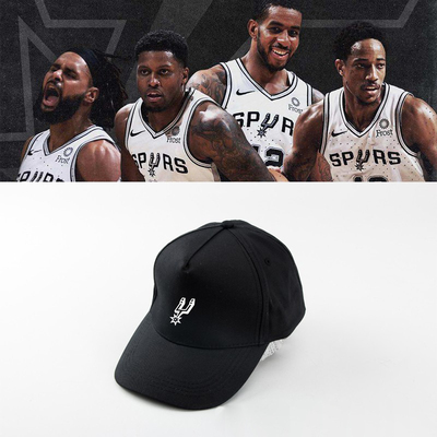 马刺帽子 波波维奇棒球帽San Antonio Spurs鸭舌帽运动遮阳男女