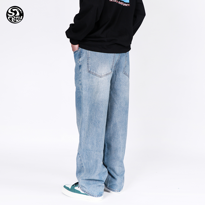 STC美式街头复古休闲运动长裤