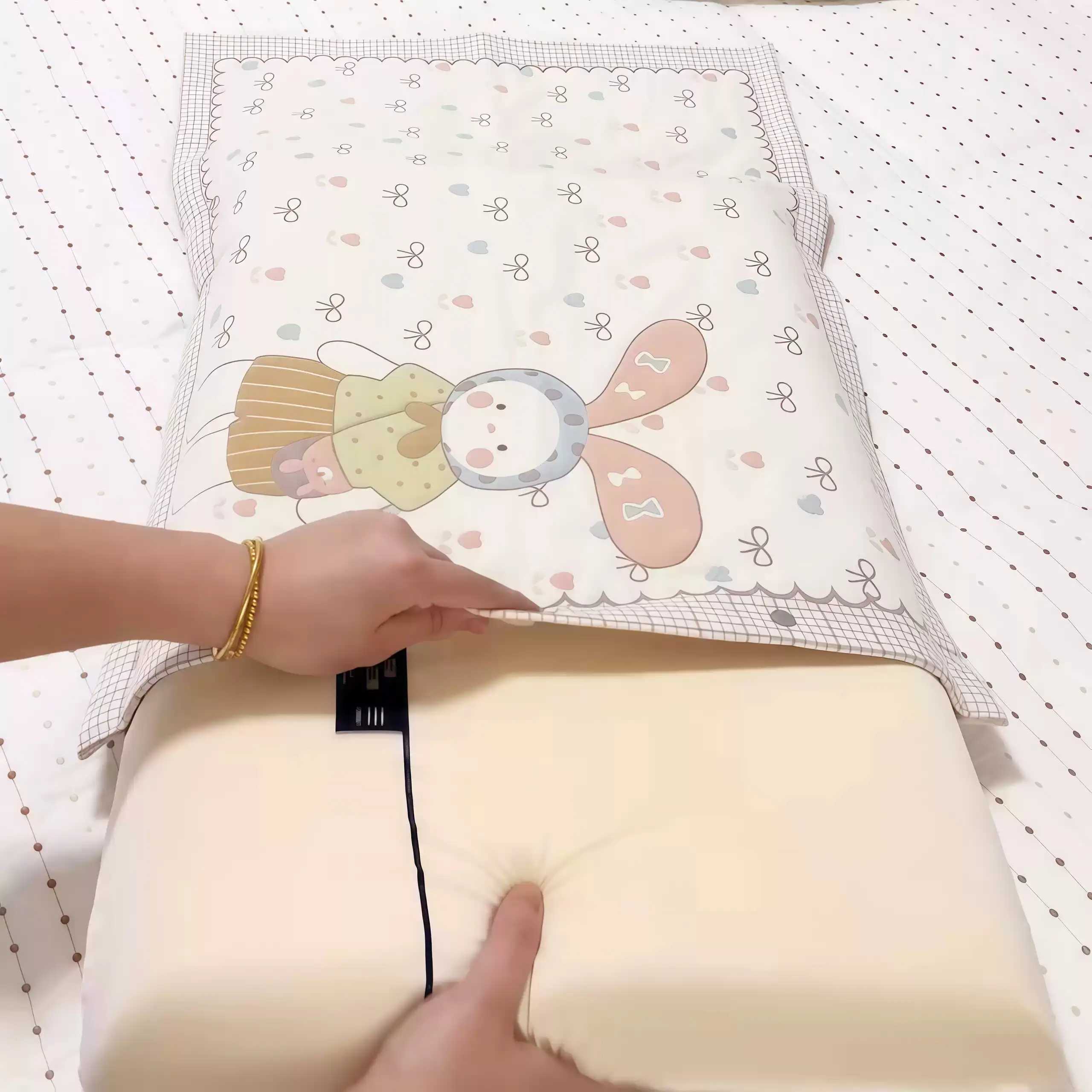 儿童枕头套家用纱布枕套全棉可
