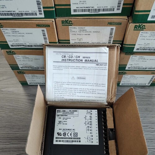 打包处理:原装正品RKC温控器CD501 如图实物， ~议价
