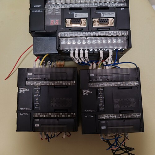 欧姆龙PLC CP1H-X40DT-D-FCN,实物如 ~议价
