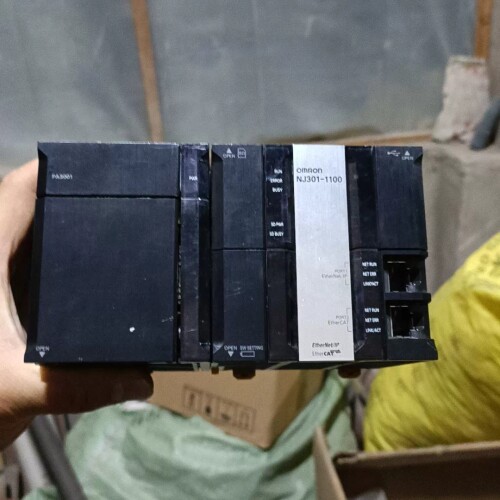 欧姆龙NJ301-1100+NJ-PA3001，所见即所得， ~议价