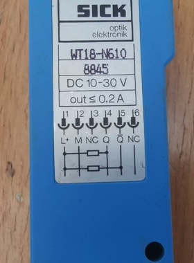 SICK西克WT18-N610 8845光电开关，无包 ~议价