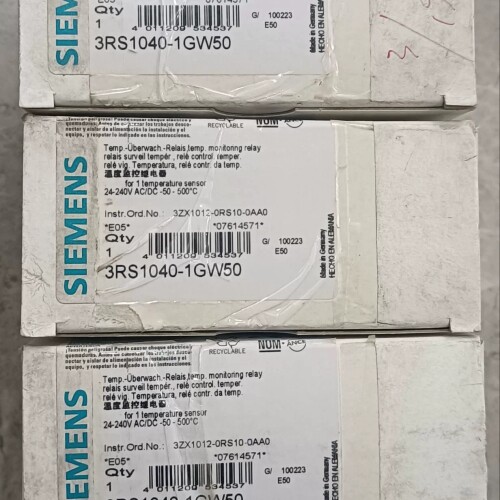 西门子3RS1040-1GW50 温度继电器,库存余料原 ~议价