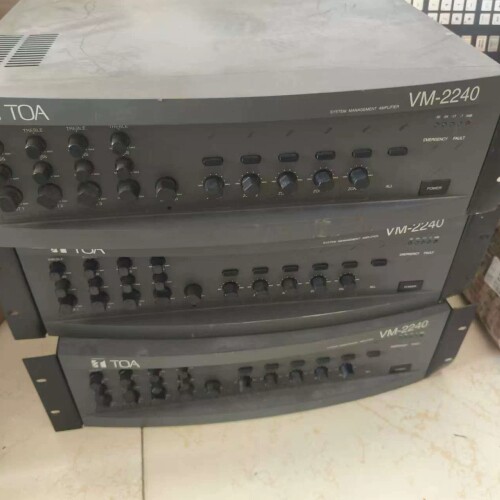 TOA 2240广播功放,日本品牌,台湾制造,可分5区。通电 ~议价