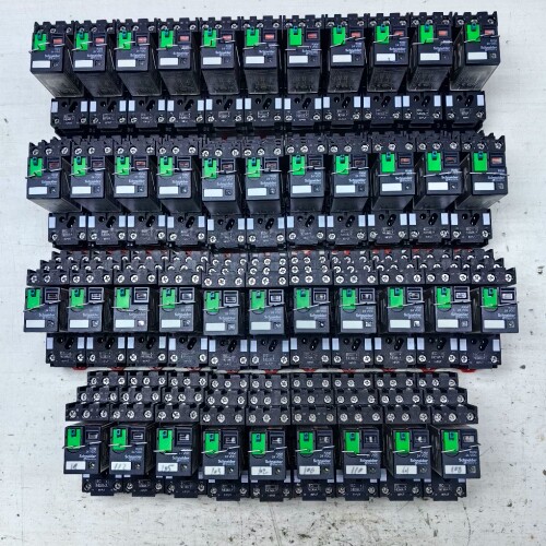 九九新可以充新施耐德RXM3AB2BD中间继电器配RXZE2 ~议价