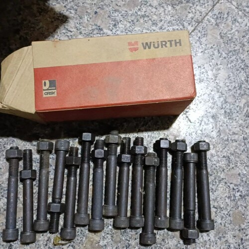 伍尔特螺丝m14x12，12.9级螺丝，共15条300包邮 ~议价