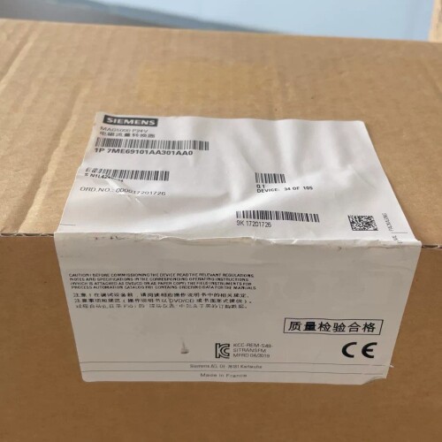西门子流量计，7ME69101AA301AA0，24v， ~议价