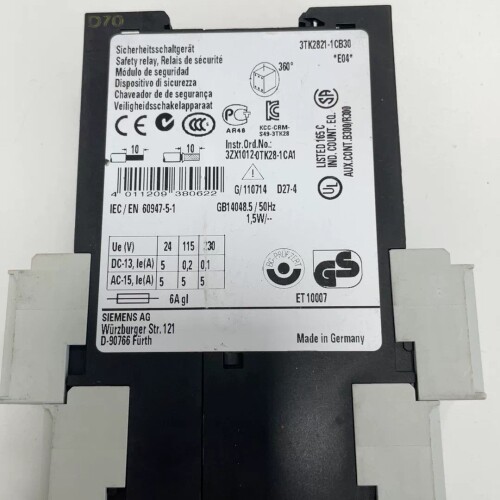 SIEMENS 3TK2821-1CB30图片为实物 需要的 ~议价