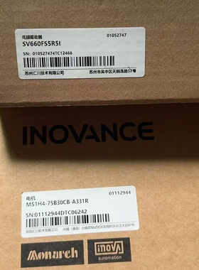 汇川INOVANCE伺服驱动器SV660FS5R5I+伺 ~议价