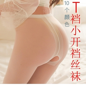 夏白色连裤袜大人女日系超薄款小洞开裆油亮光泽性感护士丝袜 710