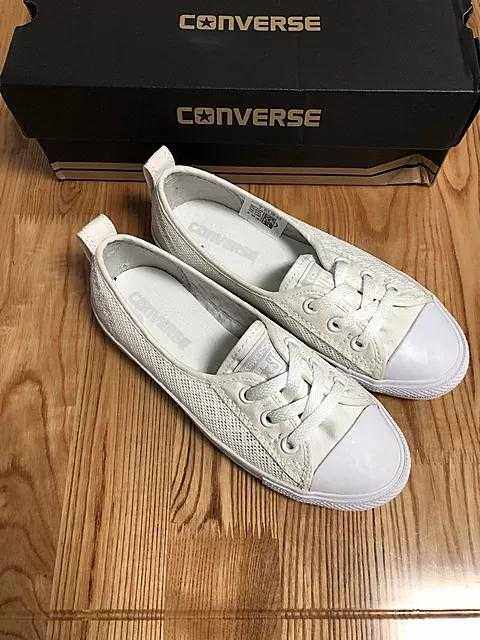 只卖真鞋 匡威春夏款浅口一脚蹬网眼布透气女子休闲帆布鞋554078C