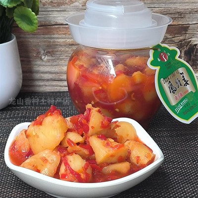 凤头姜酸姜糟姜来凤姜坛装