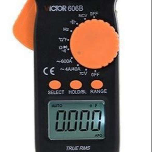 Victor胜利 钳形表 VC606B 数字电流表 数字钳形表 高精度 详情电