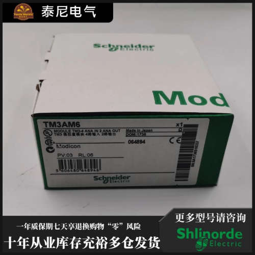 TM3AM6 法国 Schnaider 正品 PLC 模块