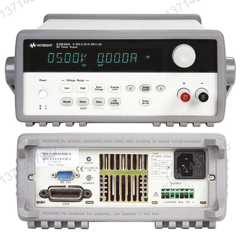 Keysight E3645A 80W数字可编程直流电源供应器