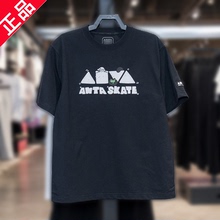 安踏运动短袖t恤男女同款2025夏季新款宽松休闲针织上衣172528115