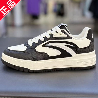 安踏运动板鞋女鞋2025冬季新款街顽LITE经典低帮小白鞋122548066