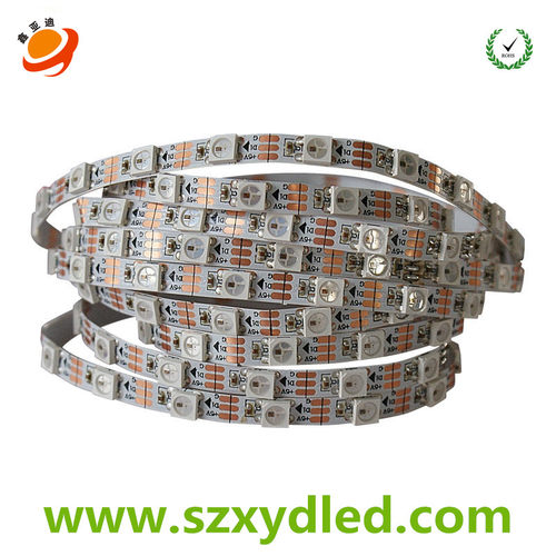 SK6812/WS2812B全彩灯条5V幻彩4mm窄板3535单点单控内置IC芯片LED