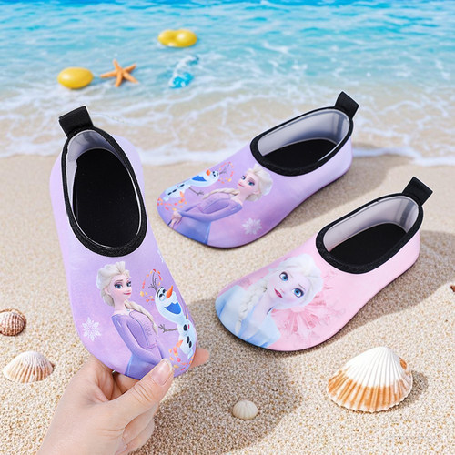 儿童沙滩鞋袜防滑透气涉水鞋男女幼童溯溪鞋速干海边赶海游泳装备