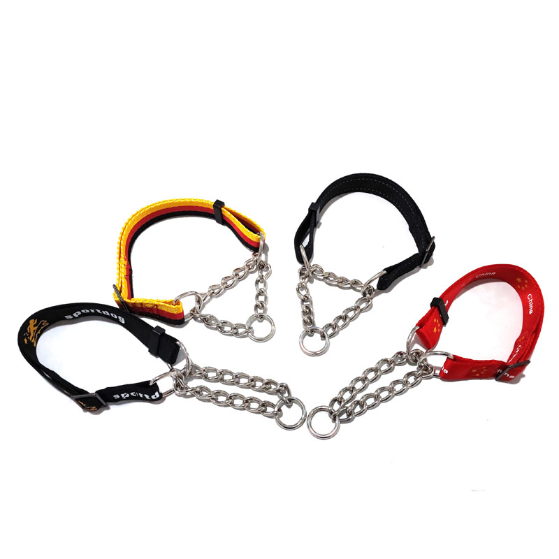 狗狗半P链式项圈防脱颈圈