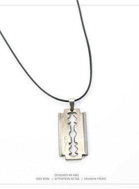 男款潮人INS风日韩街头吊坠