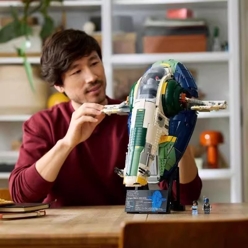 星球大战詹戈费特喷火级星高难度巨大型5岁以上男生系列机甲6岁